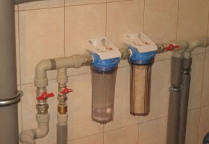 Установка проточного фильтра для воды в Домодедово
